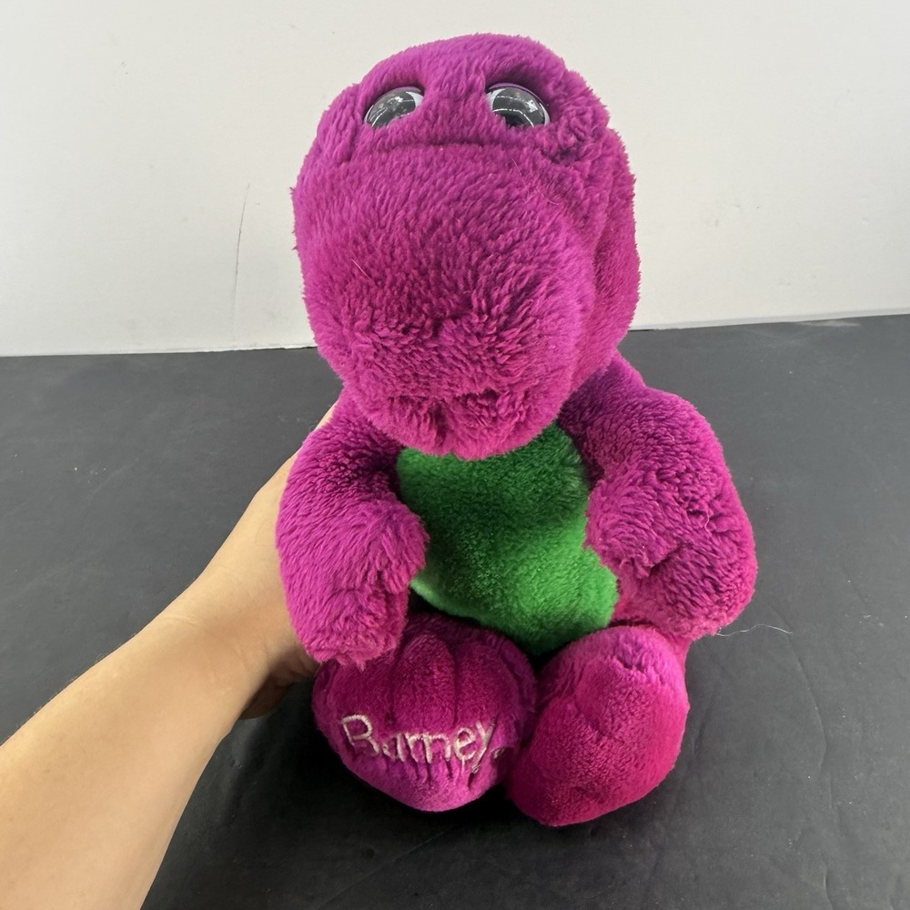 Vintage 1992 Barney the Dinosaur Plush Stuffed Animal The Lyons Group